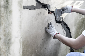 How to Repair Cracks and Ridges in Concrete